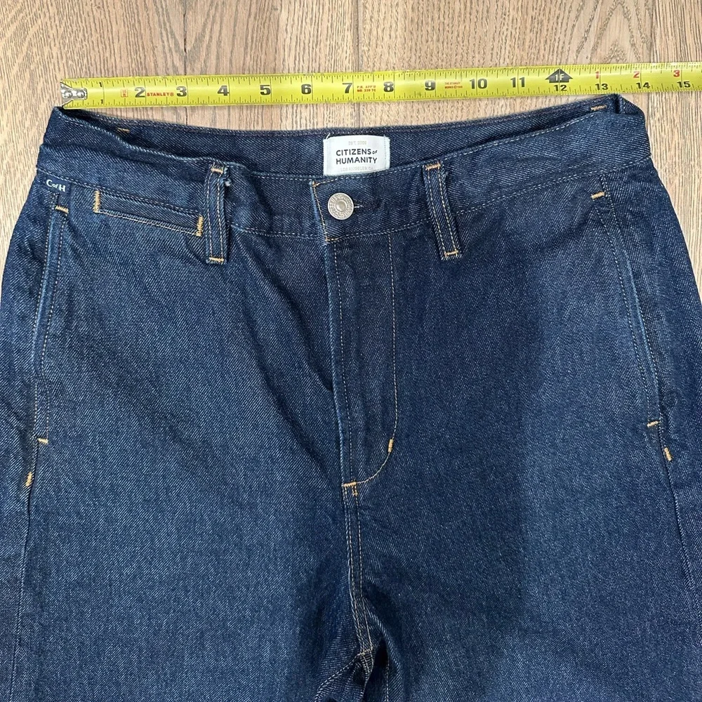 Citizens of Humanity Ayla Trouser Indigo Jeans - Picture 3 of 9